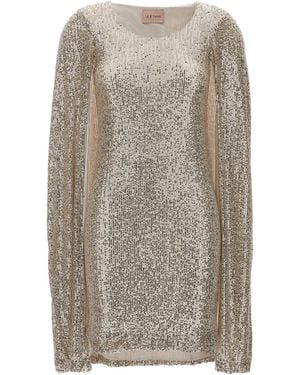 Le twins Villa Dress Polyester Elastane - Gray