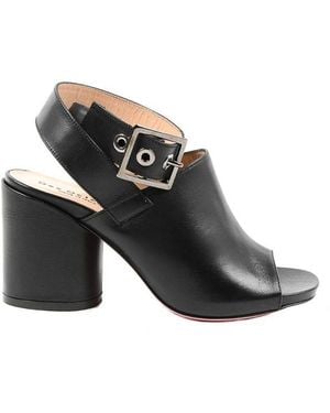 Dee Ocleppo Leather Sandal - Black