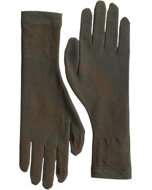 Dolce & Gabbana Cotton Stretch Wrist Length Gloves - Green