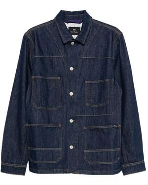 Paul Smith Cotton Jacket - Blue