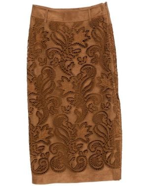 ERMANNO FIRENZE Skirts Polyester - Brown