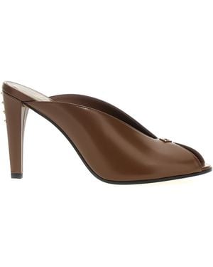 Fendi 'Filo' Sandals - Brown