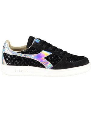 Diadora Leather Sneaker - Black