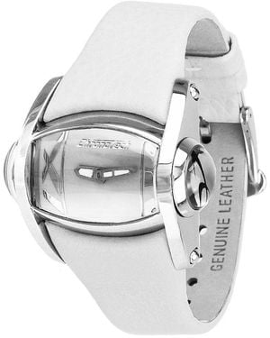 Chronotech Leather Watch - Metallic