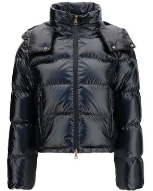Moncler Goose Down Full-Length Jacket - Black