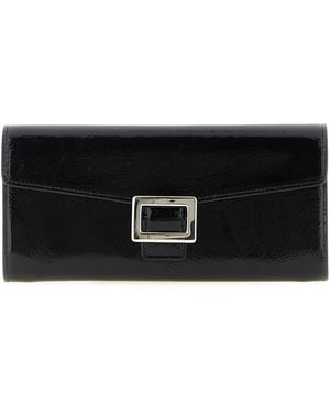 Roger Vivier "Belle Vivier" Wallet - Black