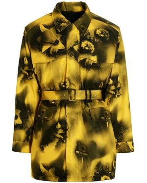 Prada Polyamide Parka - Yellow