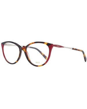 PUCCI Red Plastic Glasses (frames) - Brown