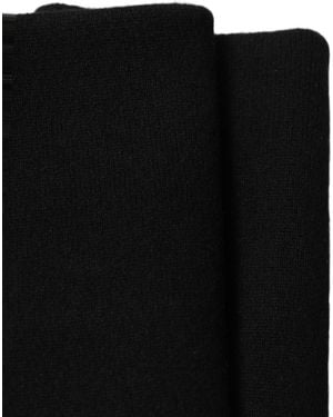 Dolce & Gabbana Cashmere Knitted Neck Warmer Scarf Nylon Elastane - Black