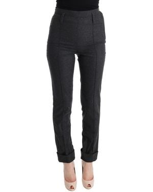 Ermanno Scervino Chic Casual Skinny Pants - Black