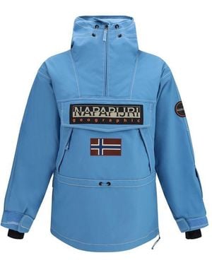 Napapijri Polyamide Shell Jacket - Blue
