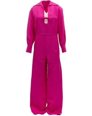 Valentino Garavani Wide-Leg Jumpsuit - Pink