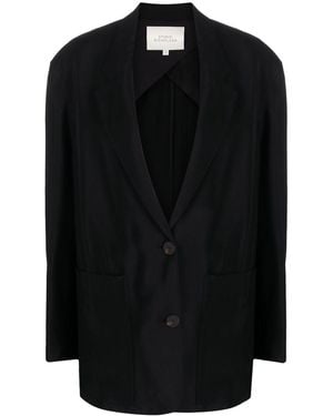 Studio Nicholson Conde Single-breasted Blazer - Black