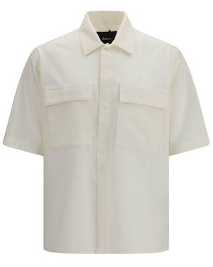 Laminar Polyester Shortsleeve Shirt - White