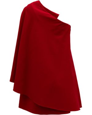 Valentino Garavani Deep Short Cocktail Dress - Red