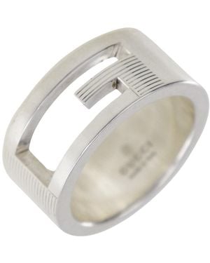 Gucci Ring Jewelry (Pre-Owned) - Metallic