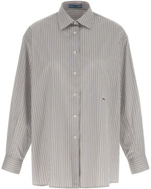 Prada Cotton Blouse - Gray