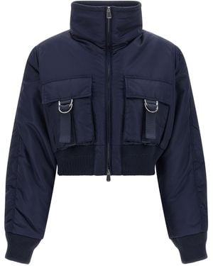 Pinko Polyamide Bomber - Blue