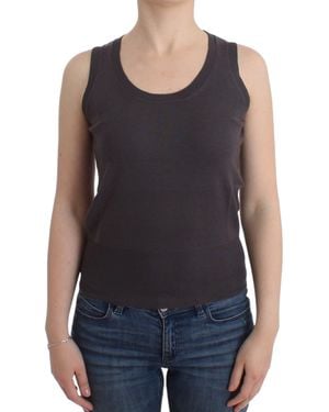 John Galliano Knit Tank Top - Blue