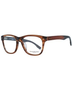 ZEGNA Glasses Frame - Brown