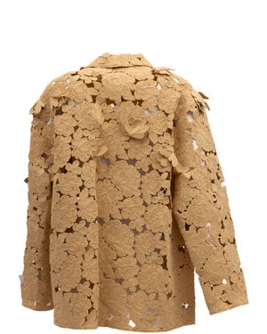 Valentino Garavani Floral Lace Jacket - Natural