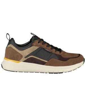 Lumberjack Polyester Athletic Sneakers - Brown