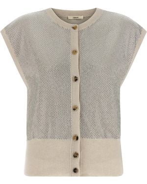 Haikure Kirby Vest Virgin Wool Gilet - Gray