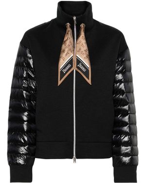 Herno Yoga Padded Bomber Jacket - Black