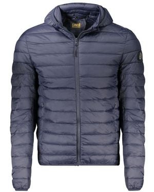 Roberto Cavalli Blu Polyester Jacket - Blue
