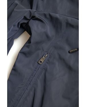 Dolce & Gabbana Hooded Bomber Jacket Model Jkt3677 - Blue