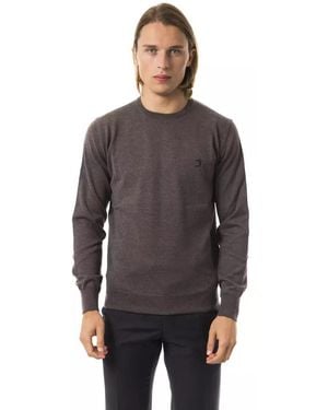 Uominitaliani Merino Wool Sweater - Gray