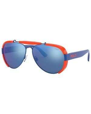 Polo Ralph Lauren Blue Resin Sunglasses