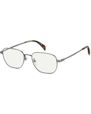 David Beckham Metal Glasses (Frames) - Metallic