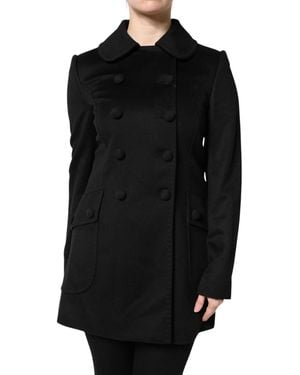 Dolce & Gabbana Wool Sartoria Italiano Blazer Jacket - Black