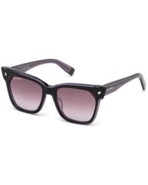 DSquared² Debbie Cat Eye Plastic Sunglasses - Purple