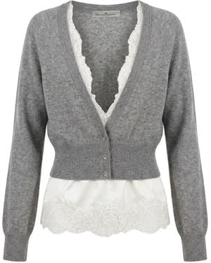 Ermanno Scervino Cardigan - Gray