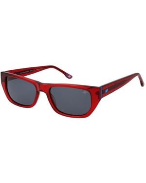 New Balance Plastic Sunglasses - Red
