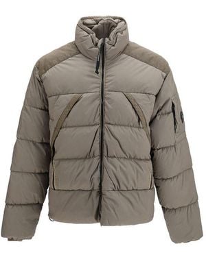 C.P. Company Polyamide Full-Length Jacket - Gray