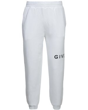 Givenchy Cotton Sweatpants (Workout Pants) - White
