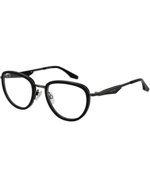 Trussardi Metal & Plastic Glasses (Frames) - Black