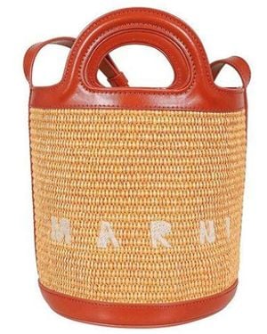 Marni Tropicalia Bucket Bag - Orange