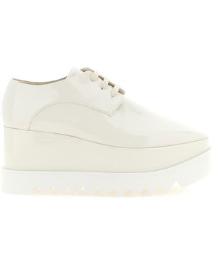 Stella McCartney Polyethylene Wedge Sandals - White
