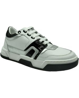 MCM Leather Visetos Low-top Sneaker Eu 36/us 6 Mes - Gray