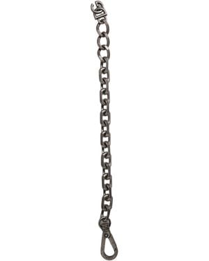 Dolce & Gabbana Tone Heavy Chain Link Signature Dg Logo Bracelet Zamak Real Brass - White