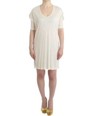 CoSTUME NATIONAL Chic Modal Above-Knee Dress - Natural