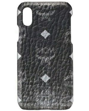 MCM Gradation Visetos Iphone Xs Cell Phone Case - Black
