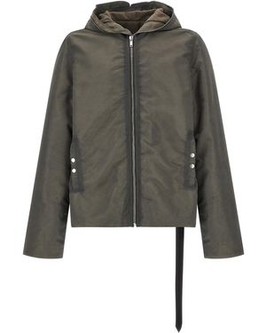 Rick Owens 'Gimp Zipfront' Jacket - Grey