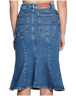 Pinko Denim Skirt - Blue
