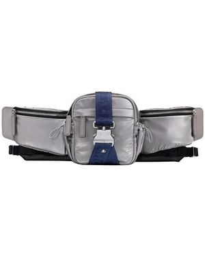 MCM Nylon Jemison Crossbody 2 - Blue