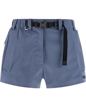 Prada Polyester Bermuda Shorts - Blue